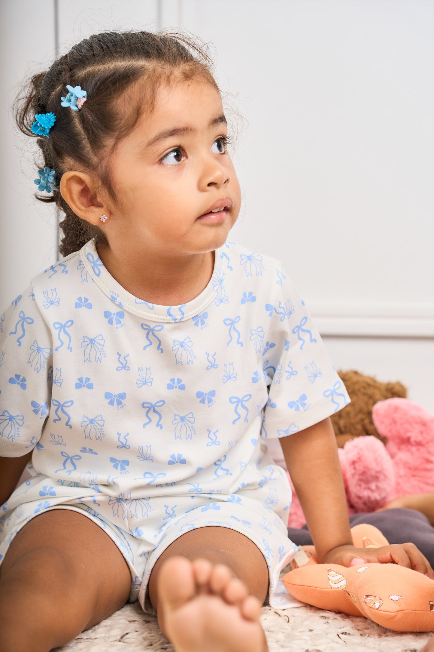 Blue Ribbon Short Set