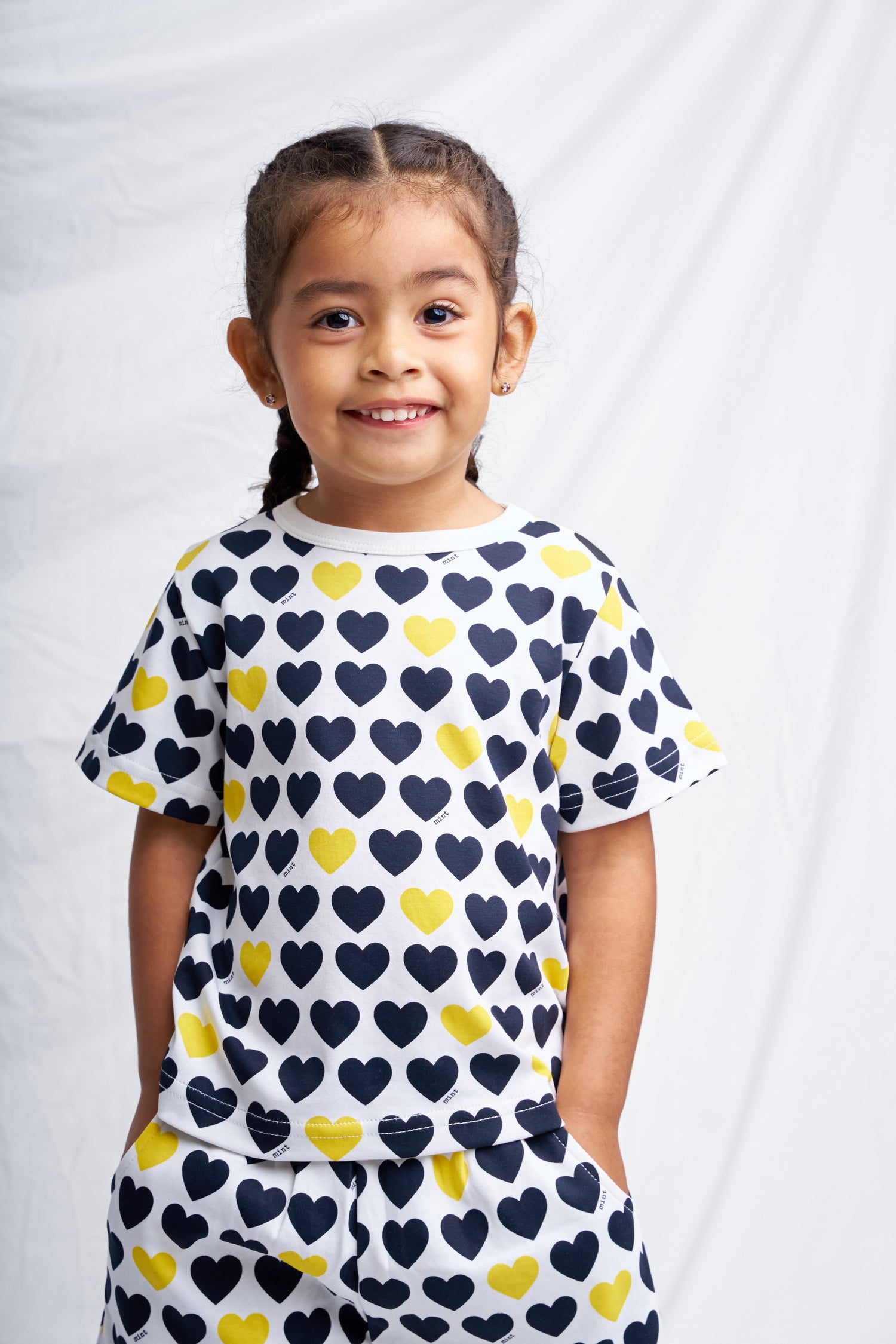 Black & Yellow Hearts
