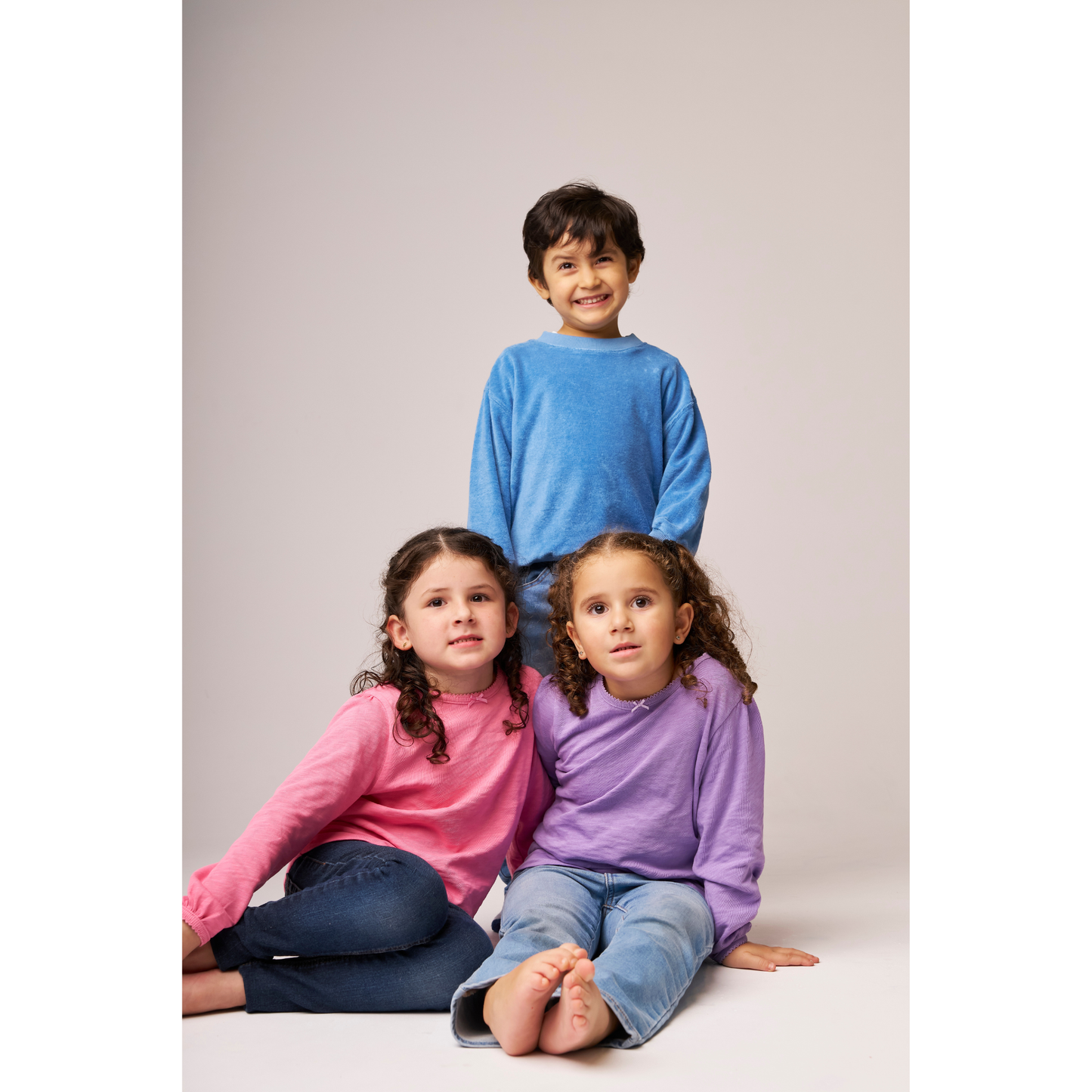 Terry Sweatshirt Pacific Blue — 100% Organic Pima Cotton