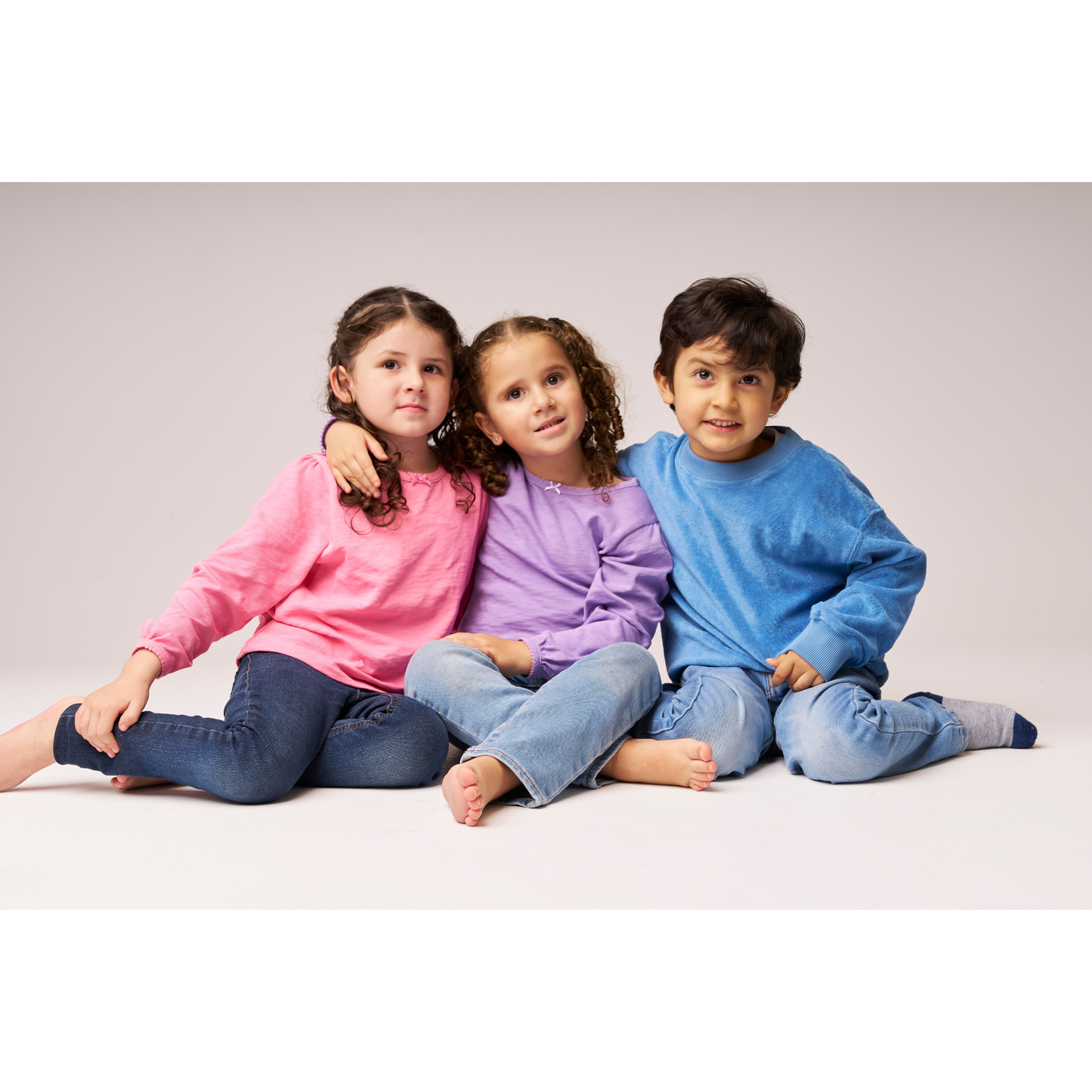 Terry Sweatshirt Pacific Blue — 100% Organic Pima Cotton