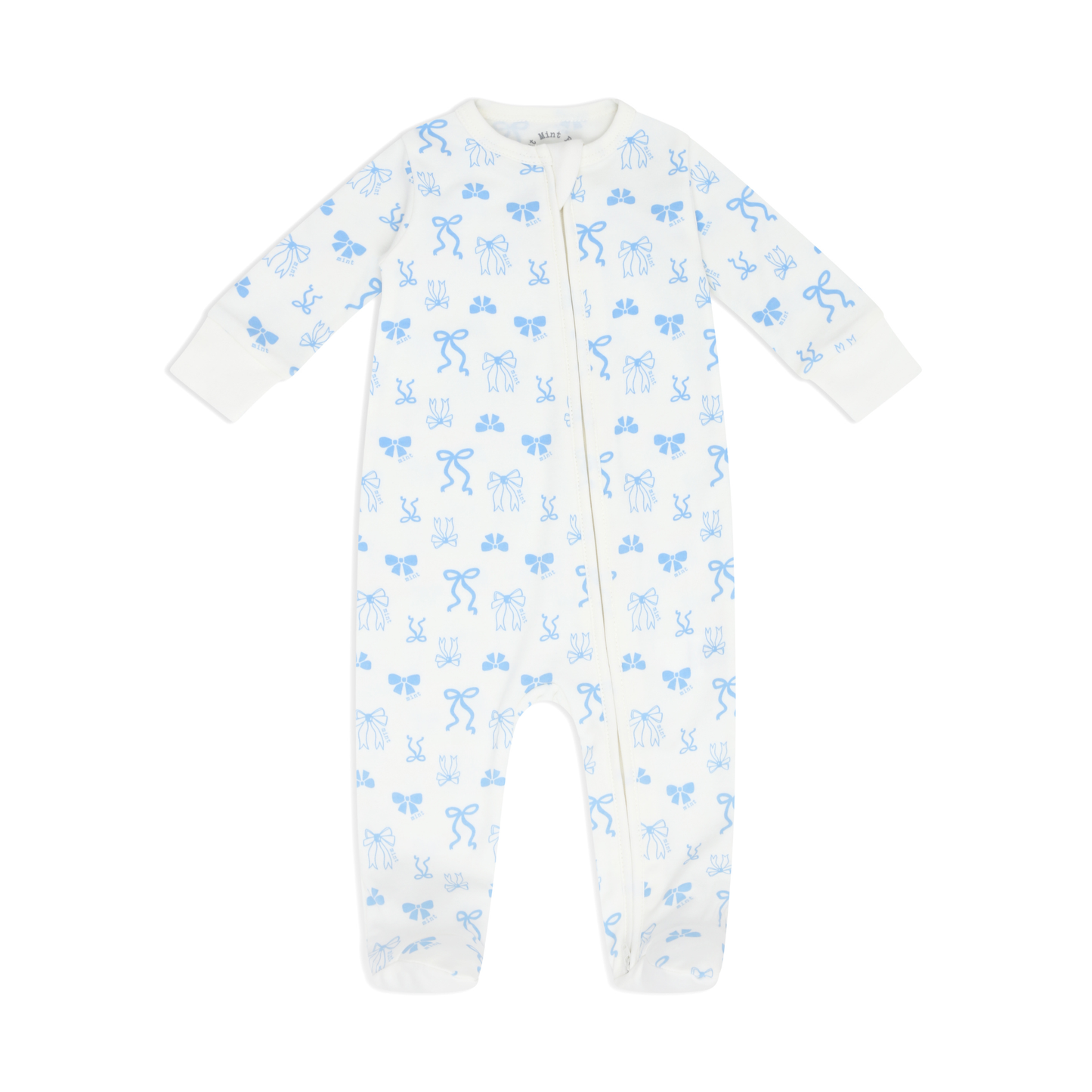 Coquette Zip-up Baby Bodysuit