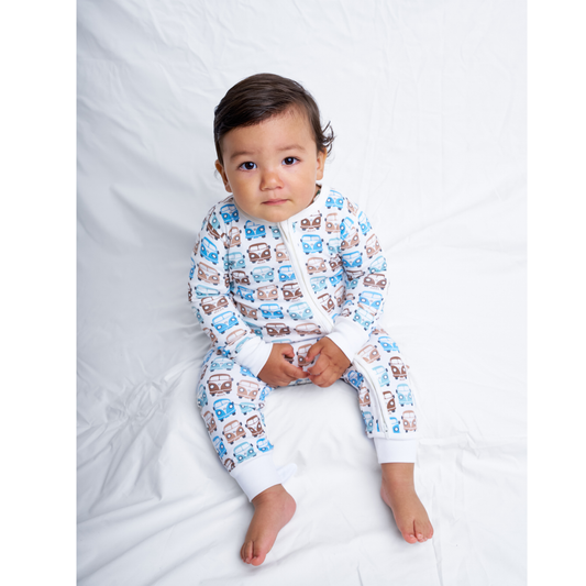 Vintage Vans Zip-up Baby Bodysuit