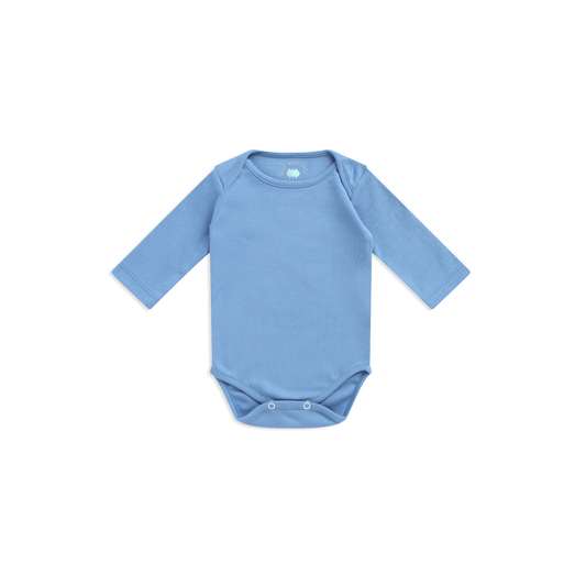 Indigo Long sleeve bodysuit