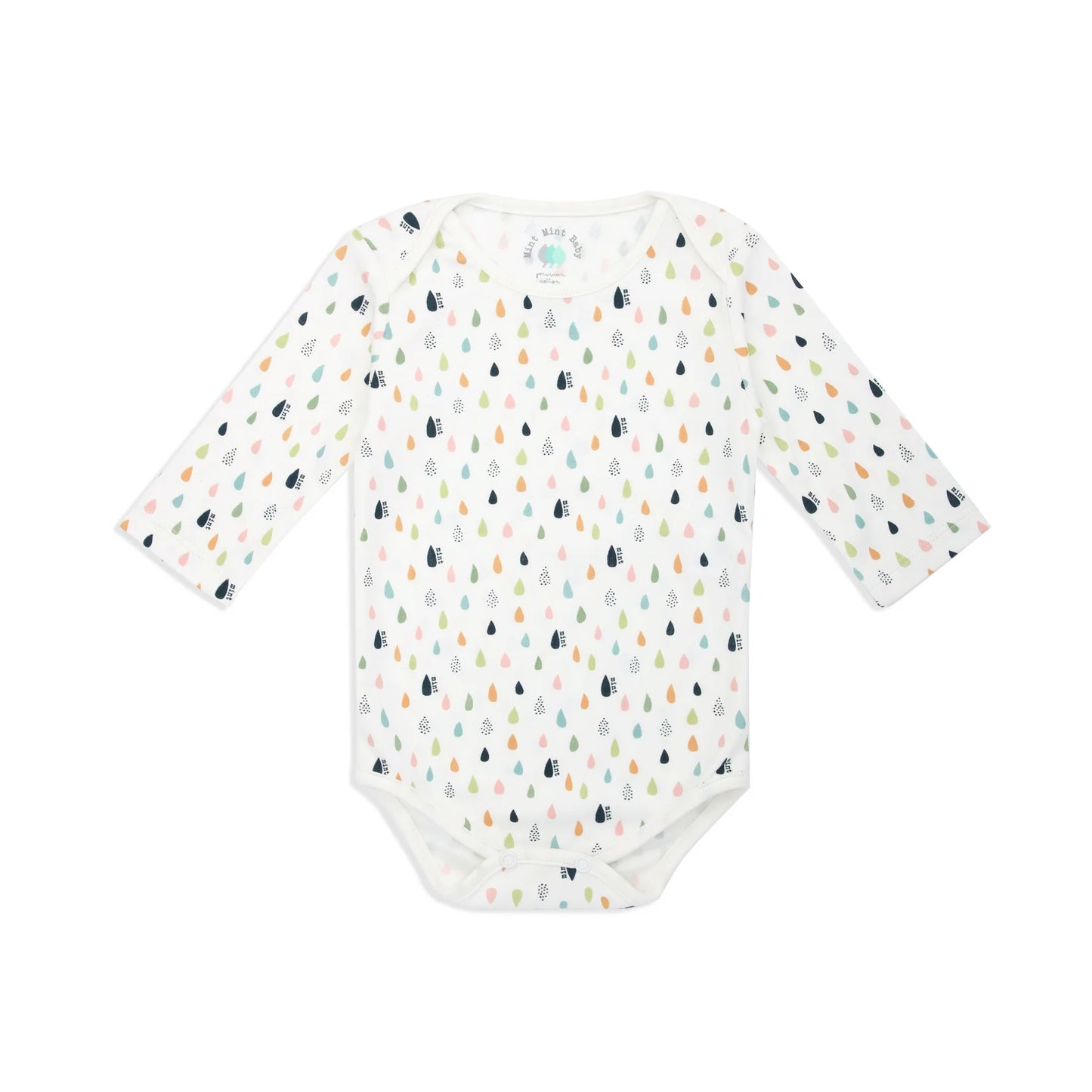 Tiny Drops Long sleeve bodysuit