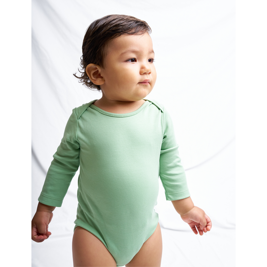 Pistacho Long sleeve bodysuit