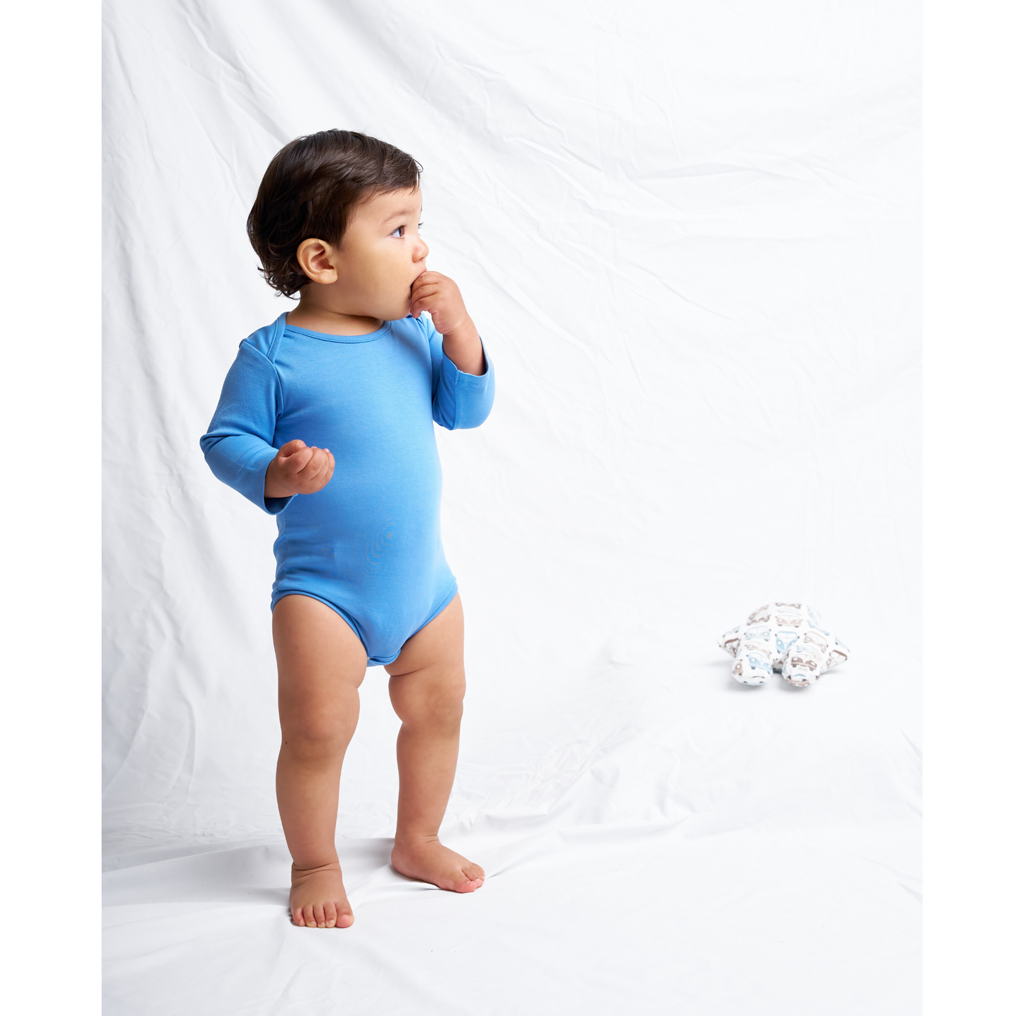 Indigo Long sleeve bodysuit