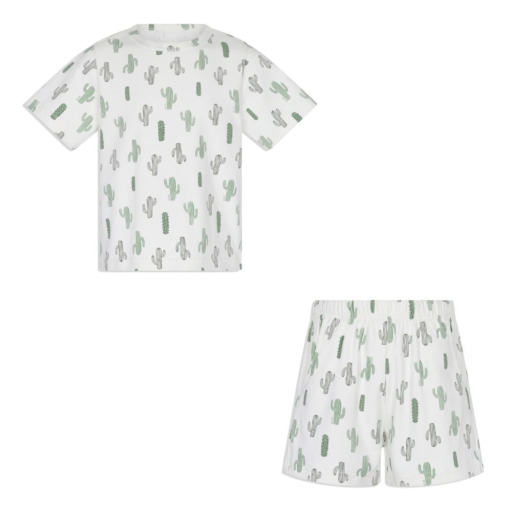 Cactus Garden Short Pajama set