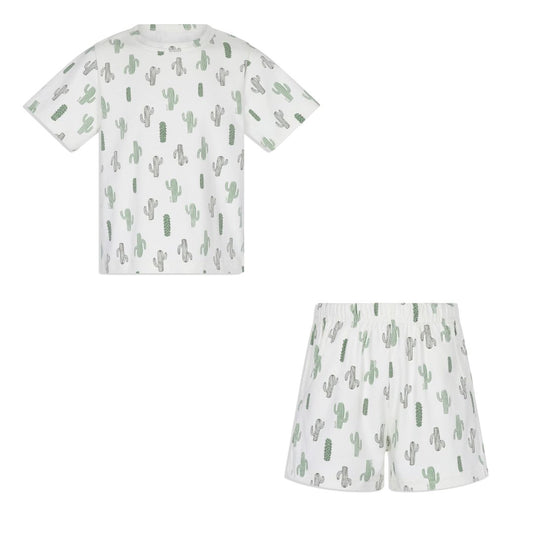 Cactus Garden Short Pajama set